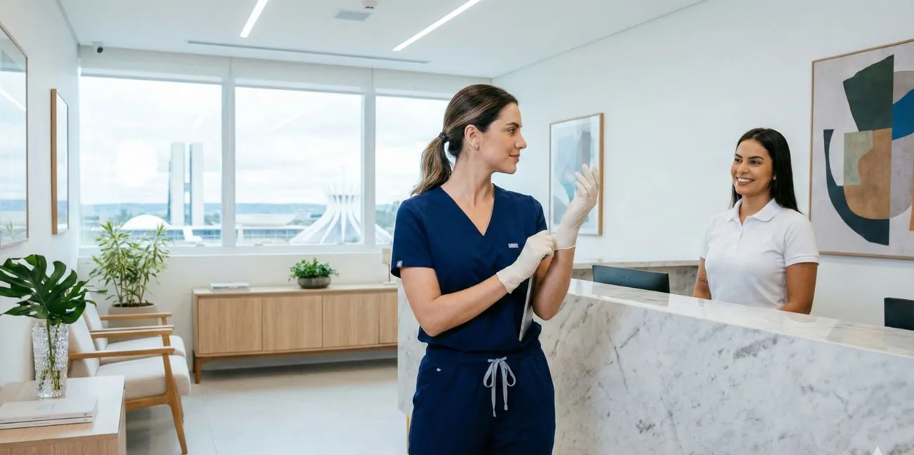 Biossegurança com Estilo: O Guia Definitivo de Uniformes para Saúde e Estética no DF